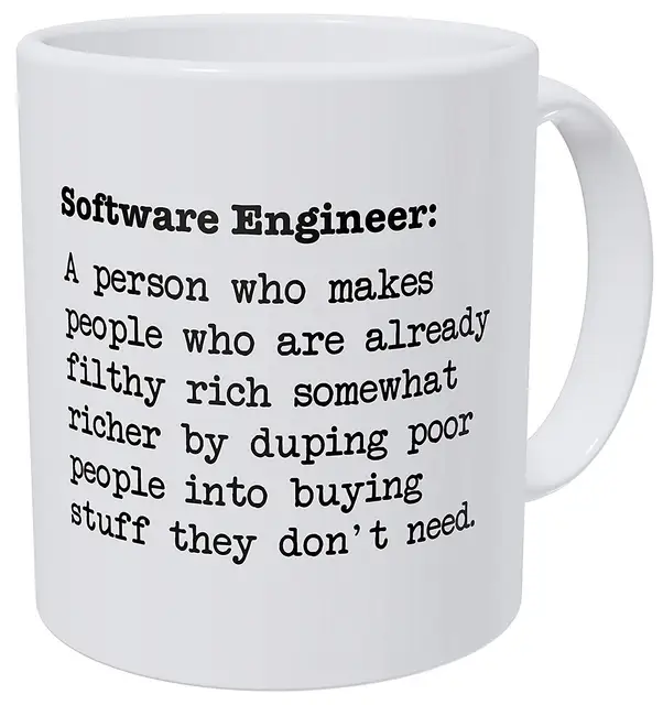 Engineer Computer 11 Ounces Funny Coffee Mug In Mugs From Engineer Computer 11 Ounces Funny Coffee Mug