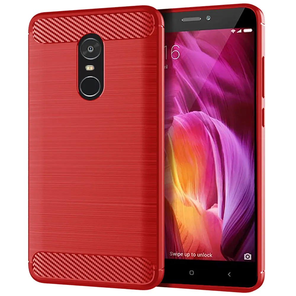 Чехол для телефона для Xiaomi Redmi Note 4x мягкий карбоновый стиль защитная задняя крышка силиконовый Redmi note4 Global версия Note4X Pro 4XPro