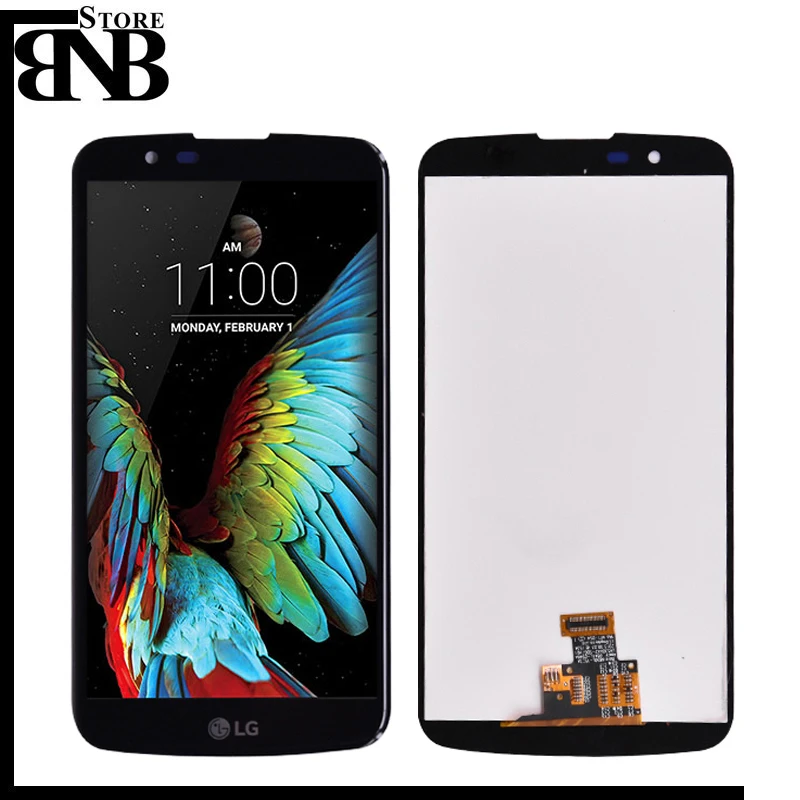 Скидка Оригинальный Для LG K10 LTE K420N K430 K420 K430DS ЖК дисплей кодирующий преобразователь сенсорного экрана в сборе для K10 tv K420 tv K10 tv font b lcd b font экран
