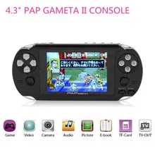 Latest 4.3″ PAP Gameta II 16GB Handheld Game Console Portable Game Player with 3000 Games Built in Birthday Gifts for boy kids
