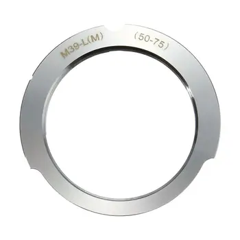 

Camera Lens Mount Adapter 50-75mm For Leica Thread Screw Mount M39-L(M) LSM LTM
