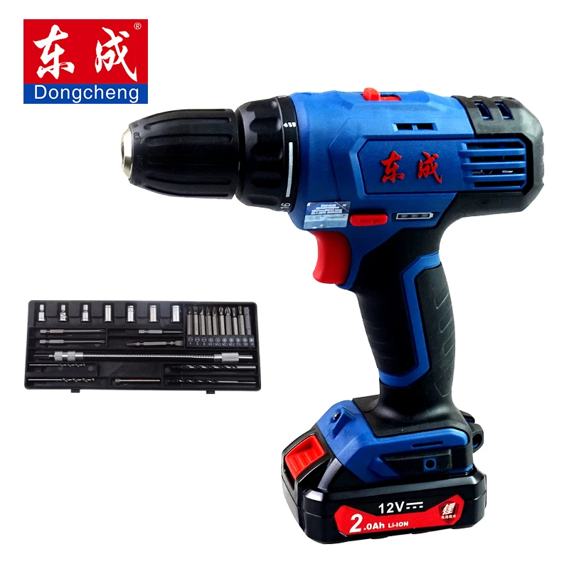 12V14.4V charging driller drill Dongcheng lithium drill electric screwdriver household power tools 12V14.4V charging driller drill Dongcheng lithium drill electric screwdriver household power tools