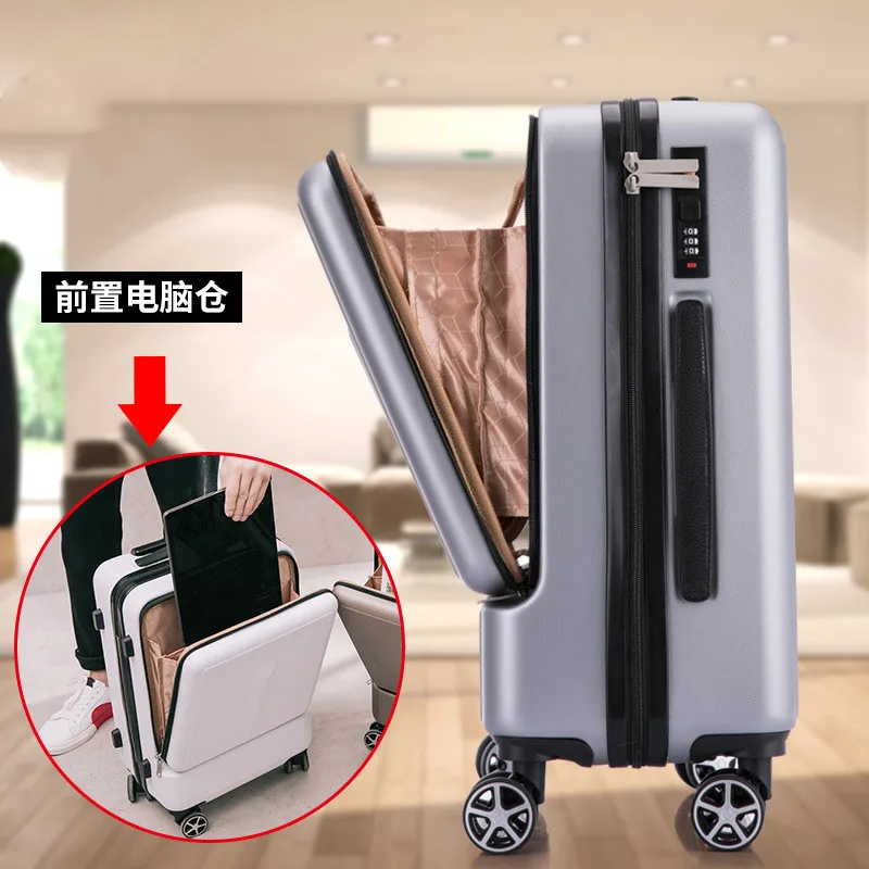 

Travel tale High quality Luggage,20-inch men's business boarding Box,Universal wheel suitcase,New front computer bag