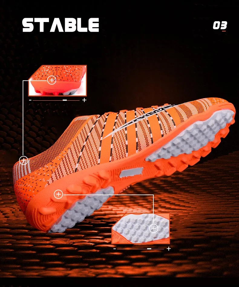 2019 New Arrive Adult Kids Teen for Football Sneakers Top Soccer Cleats Superfly Football Boots Soccer Shoes for Boys Original (5)
