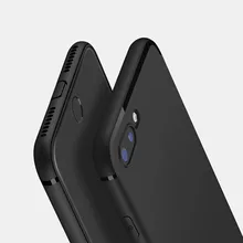 Dla iPhone X Casse Ultra cienki matowy TPU krzemu pełna ciała pokrywy skrzynka dla iPhone 8 7 6 6 S plus 5 5S 5SE przypadku peeling etui na telefony(China)