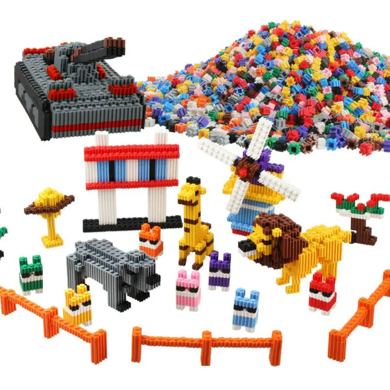 150 Pcs/Set Building Kits Block Dots Multicolor Plastic Kids Baby Educational DIY Building Blocks Toys For Children Gift
