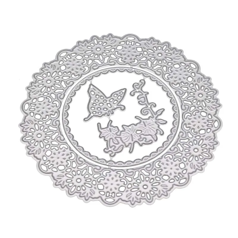 

Circle flower metal cutting dies for scrapbooking stencil craft embossing stanzformen circle dies background decor card making