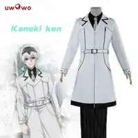 UWOWO Sasaki Haise Cosplay Anime Tokyo Ghoul Costume White Men Women Anime Tokyo Ghoul Cosplay Costume Sasaki Haise