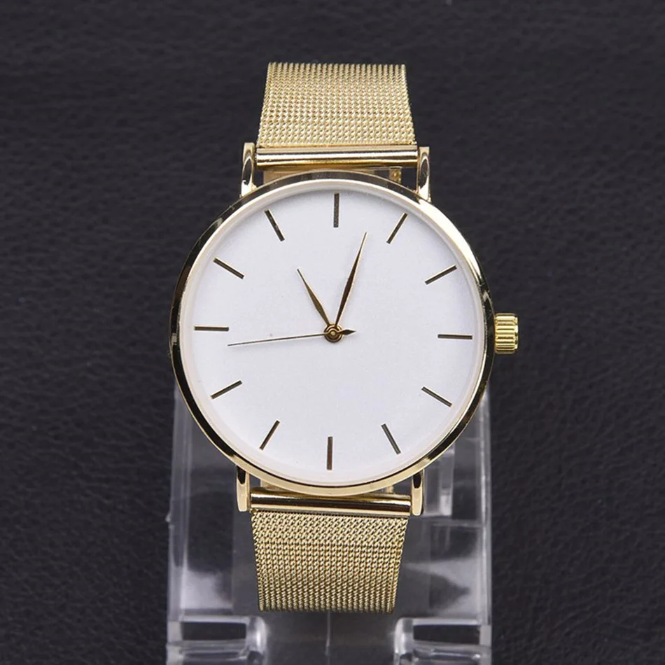 

New Women Watches Dropshipping Stainless Steel Analog Quartz Wrist Watch Bracelet Top Band Luxury Ladies Watches relojes baratos