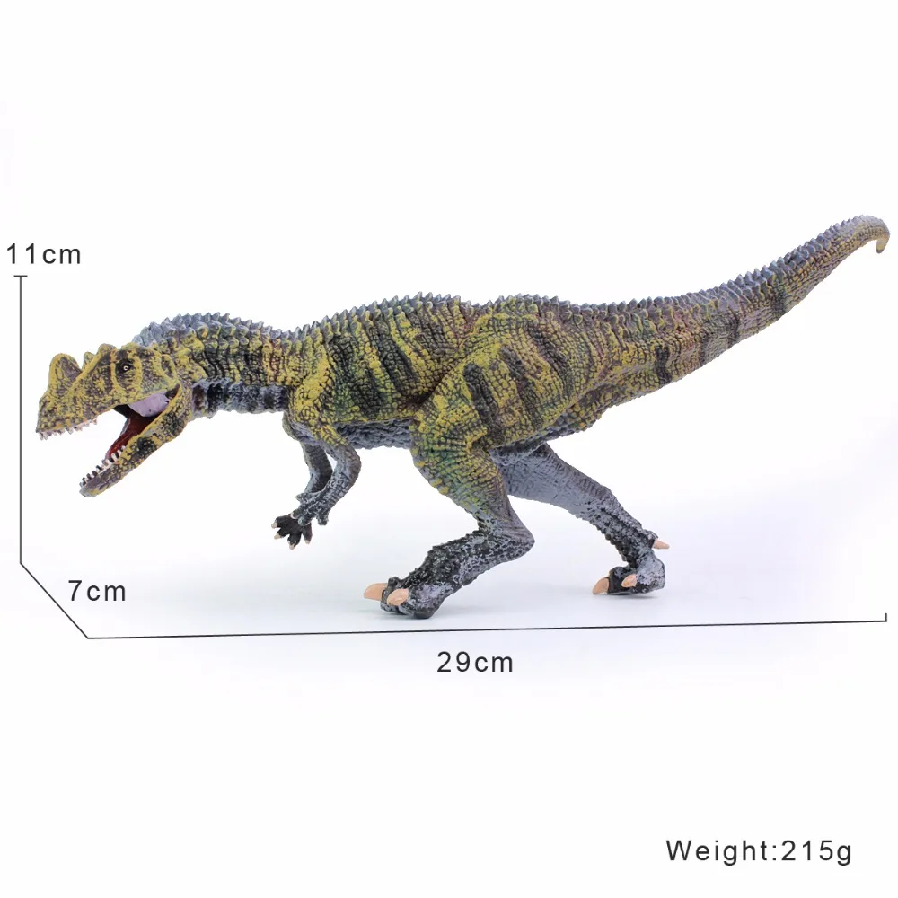 Wiben Юрского периода Ceratosaurus динозавр игрушки Фигурки Животных Модель Коллекция высокого моделирования Рождественский подарок для детей