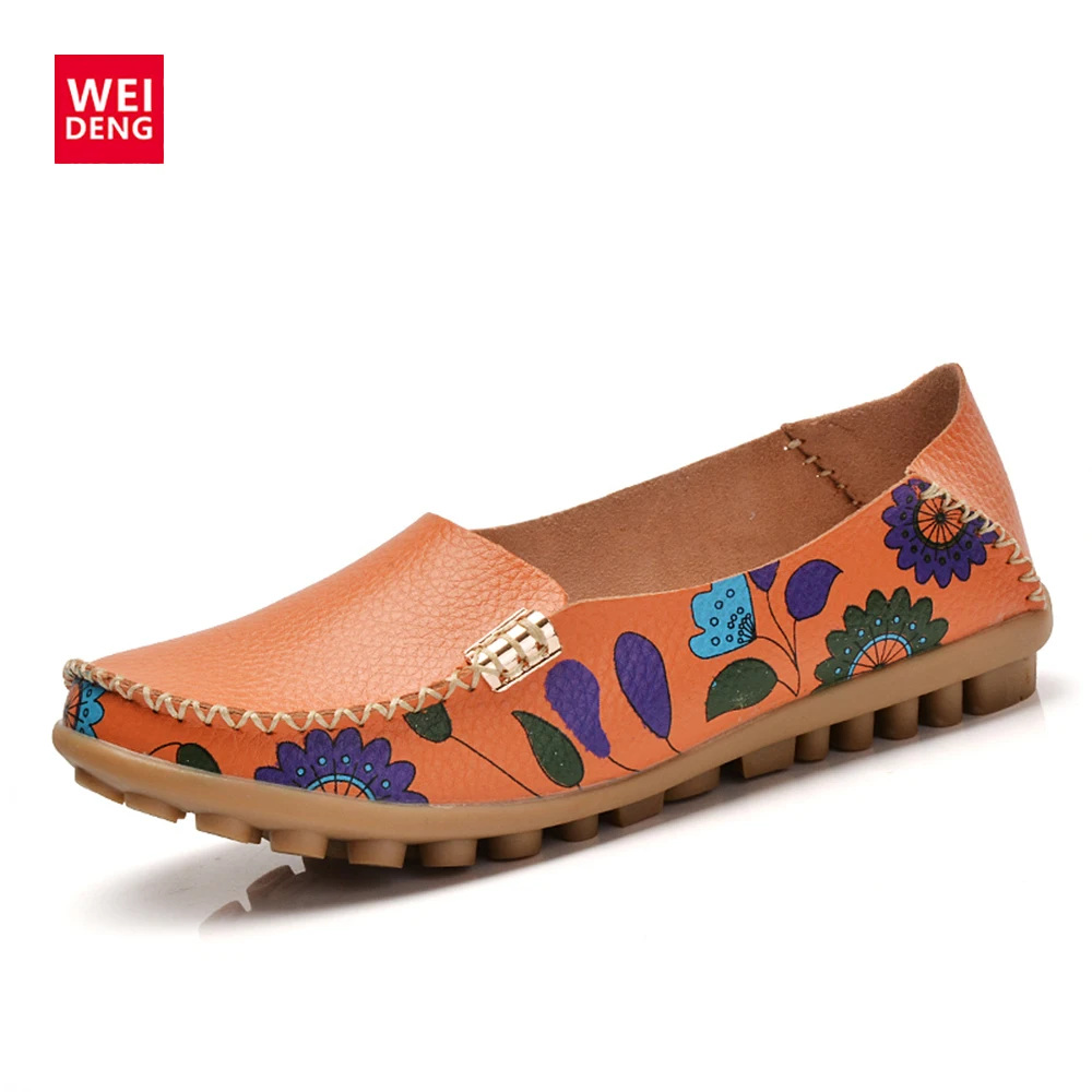 

Weideng 2018 Summer Women Flat Platform Loafers Shoes Ladies Suede Leather Hollow Casual Shoes Slip on Flats Moccasins creepers