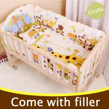 Набор из 5 предметов для младенцев, набор постельных принадлежностей для детской кроватки, бампер для мальчиков и девочек, детский набор постельных принадлежностей для детских садов, мультяшная детская кроватка, бамперы CP01