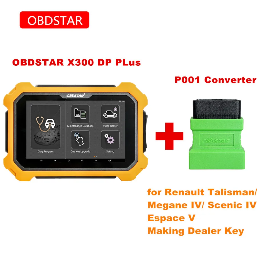 OBDSTAR X300 DP Plus X300 PAD2 C посылка полная версия диагностики и авто ключ программист получить 1 шт. p001 конвертировать