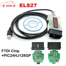 VSTM Авто USB кабель ELS27 FORScan сканер OBD2 код читателя диагностический кабель для F-ord/M-azda/Lin-co-ln/Mer-cury ELS27+ чип FTDI