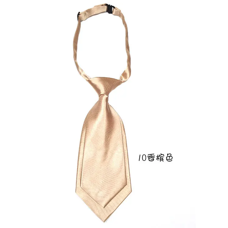 2019 новый детский двухслойный костюм с галстуком для мальчиков и девочек, аксессуары, галстуки с завязками, корейский женский студенческий