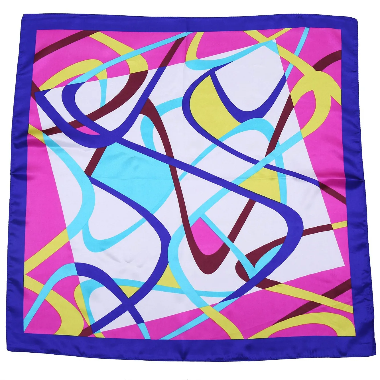 

Fashion Satin Silk Print Women Sik Handkerchief Scarves Ring Shawl Hijab Square Scarves OL Small Handbag Scarf Echarpe Bufandas
