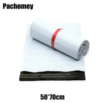 

Wholesale White 50*70cm Large Self Seal Mailing Poly Mailer Bags Plastic Envelope Courier Destructive Postal Mailing Bags PP632