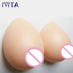 Ivita 2400 г поддельные сиськи реалистично силиконовые формы груди Трансвестит Enhancer транссексуал мастэктомии грудь для трансвеститов