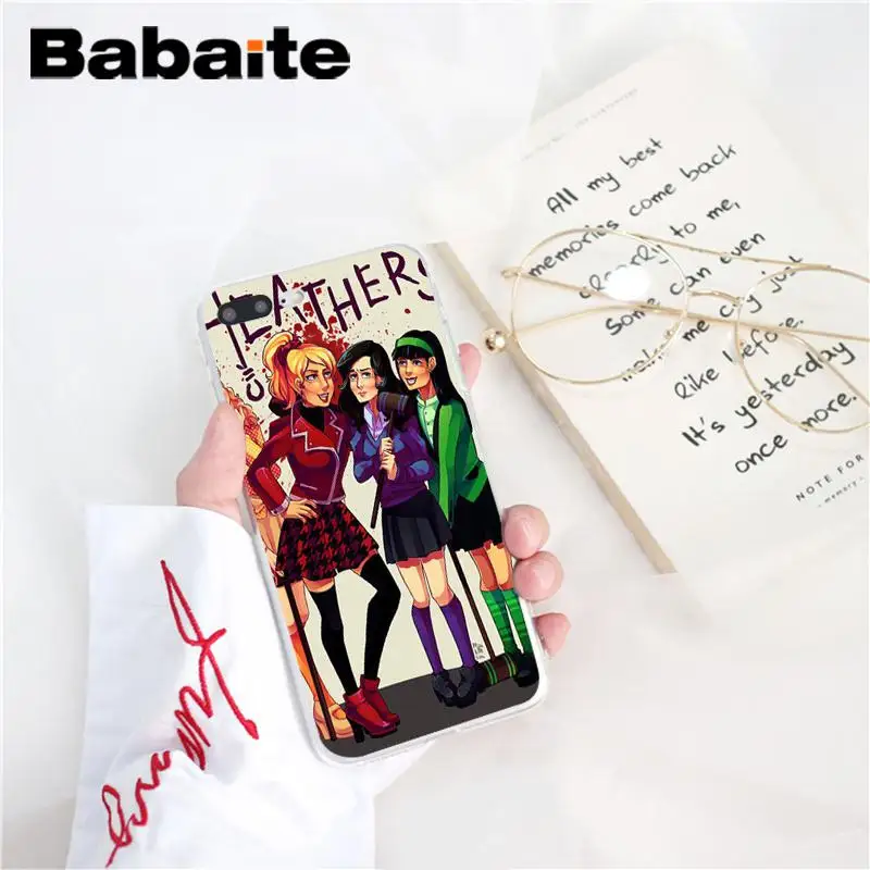 Babaite Heathers Broadway Musical DIY роскошные аксессуары для телефонов Чехол для iPhone 8 7 6 6S Plus X XS MAX 5 5S SE XR 10 чехол s