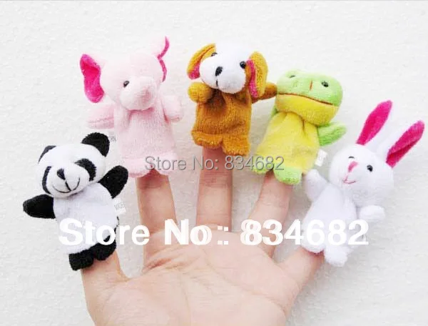 

J.G Chen 10 Pcs/lot Cartoon Animal Finger Puppets,Finger Toy,Finger Doll,Baby Dolls,Baby Toy,Animal Doll Free Shipping Puppet