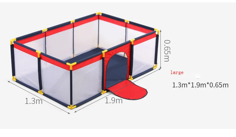 Портативный детский манеж ограждение для безопасности ребенка Складной Игровой забор