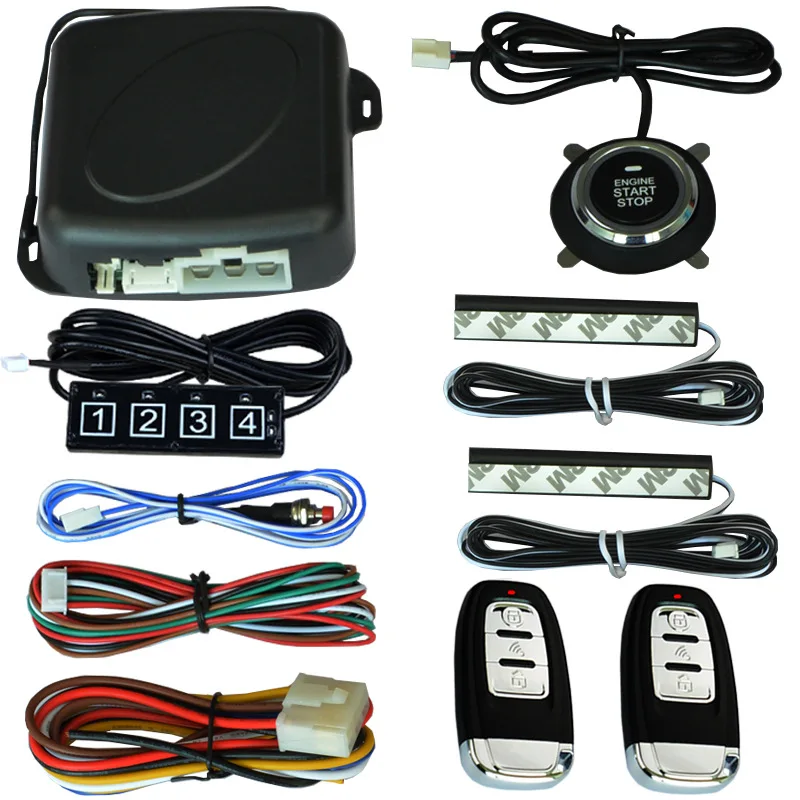 With Keyboard Pke Keyless Entry Engine Start Alarm System