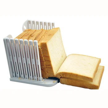 

16*15*14.5cm Plastic Foldable And Adjustable Bread Slicer Toast Loaf Sandwich Cutter Mold Baking Tools Kitchen Gadgets