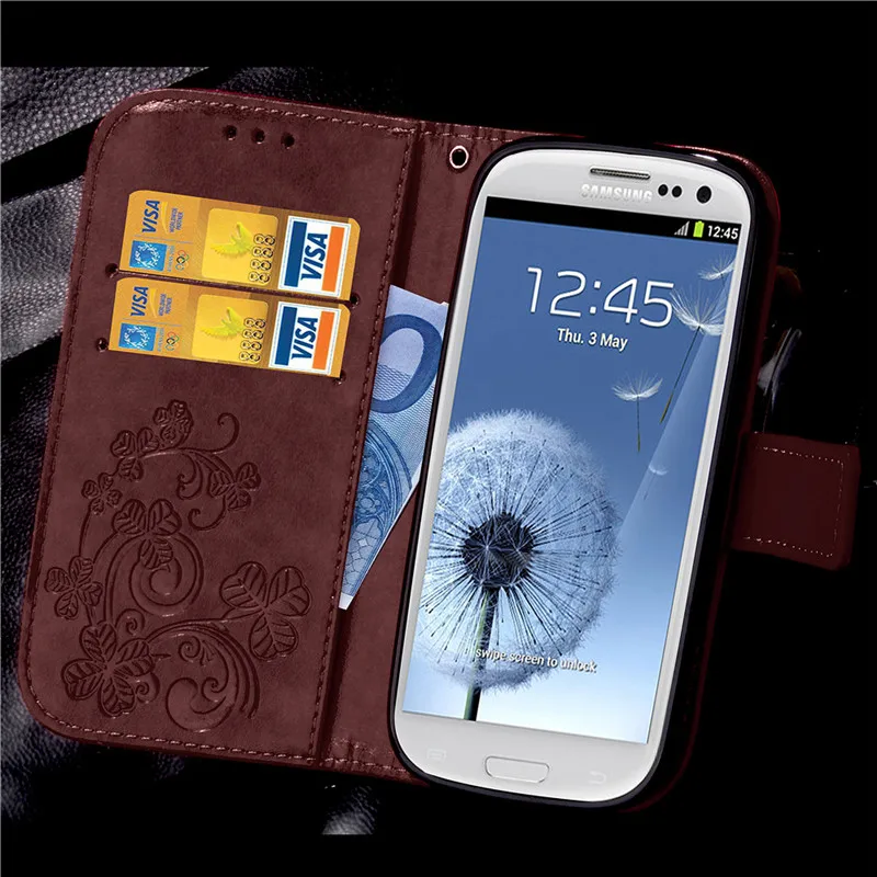 Роскошный чехол-книжка для samsung Galaxy S3, кожаный чехол-кошелек для samsung S3, чехол для Galaxy I9300 Neo i9301 Duos i9300i, чехол для телефона
