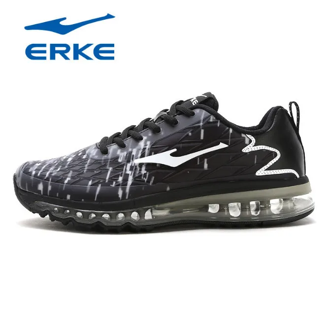 

Erke men's cushioning running shoes 2018 spring new non-slip men's full palm cushion shoes