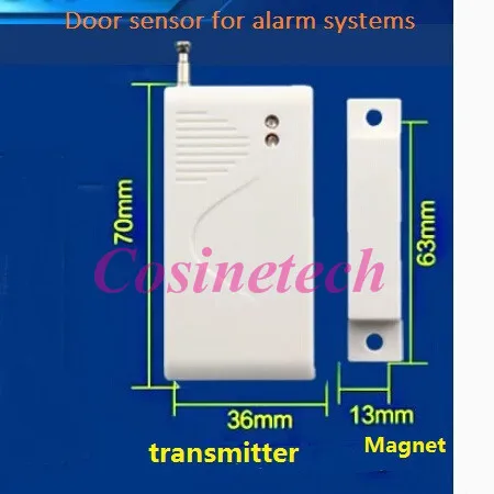 imágenes para 5 UNIDS 433/315 MHZ ventana/puerta de contacto, SC2262 EV1527, sensor magnético de La Puerta, sistemas de alarma de la puerta ventana del sensor de alarma para el hogar seguro imágenes para 5 UNIDS 433/315 MHZ ventana/puerta de contacto, SC2262 EV1527, sensor magnético de La Puerta, sistemas de alarma de la puerta ventana del sensor de alarma para el hogar seguro