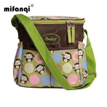 

Waterproof Baby Backpack Maternity Mummy Mother Stroller Diaper Bag One-shoulder Floral Nylon Travel Nappy Bags