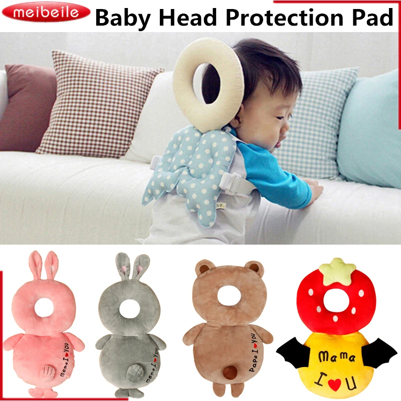 Soft Baby Head Protection Pad Toddler Headrest Pillow Baby Neck Cute