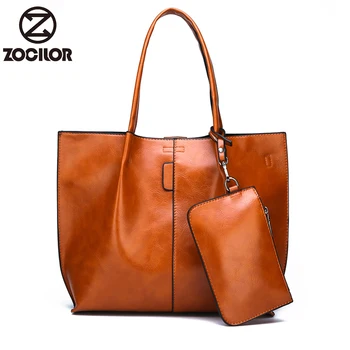 

Luxury two sets Handbags Women Bags Designer PU Leather Handbags Bags For Women 2018 Large Hand Bag Top-handle Bags