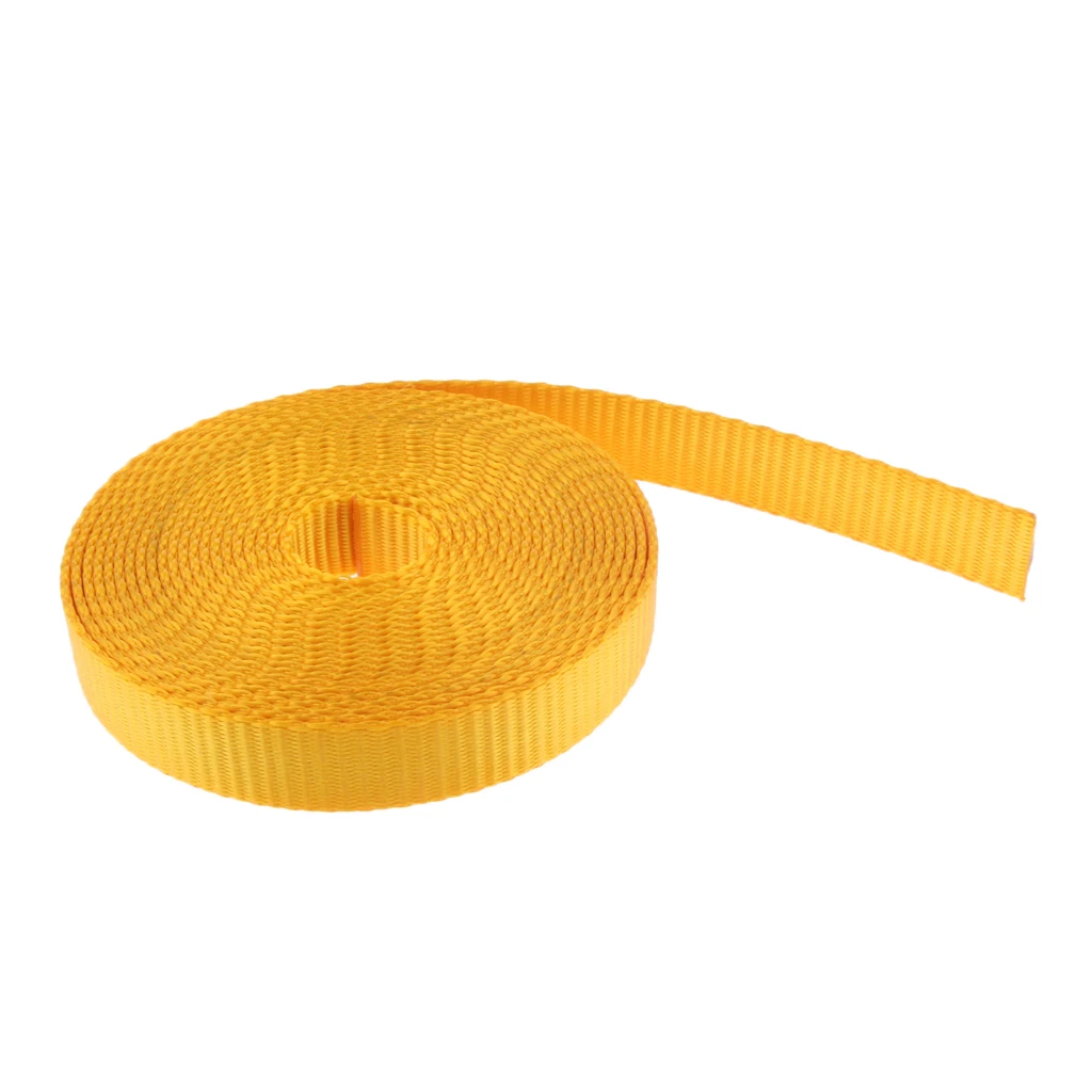 23KN Flat Strap Rope Runner Webbing Sling Belt for Mountaineering Rock Climbing Caving Rappelling Rescue Climbing Flat Strap 