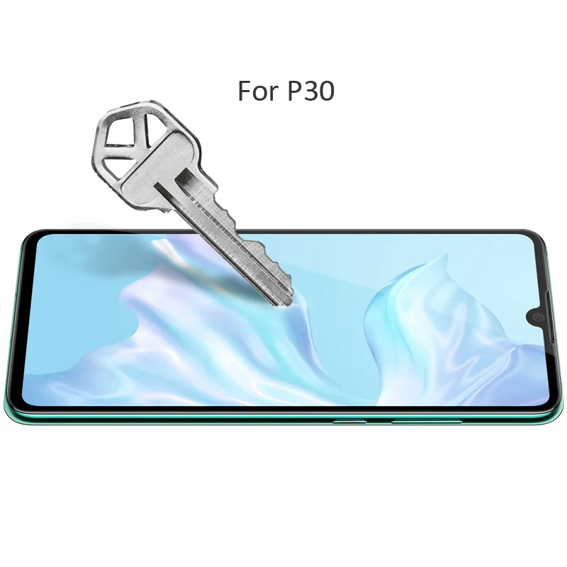 Nillkin 3D DS+ Макс закаленное Стекло для huawei P30 Pro полный Экран крышка изогнутая Защитная Олеофобное