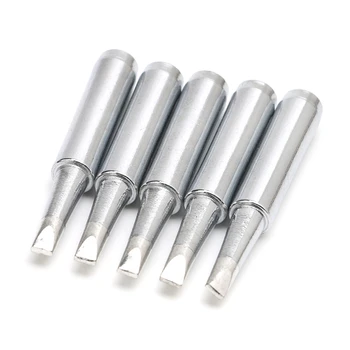 

5Pcs Iron Tsui 900M-T-3.2D Soldering Solder Iron Tips Replacing 3mm Chisel Width