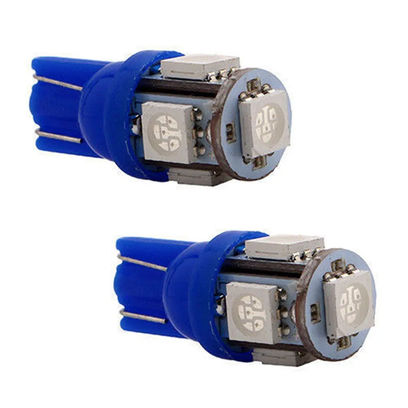 50x12 В 24 LED T10 5050 194 168 W5W 5 SMD лампы с клиновидным цоколем для грузовиков лодок