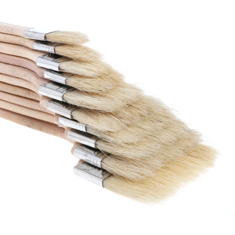 

Wooden Oil Painting Brush Artist Acrylic Watercolor Gouache Panit Art Supplies Drop Ship