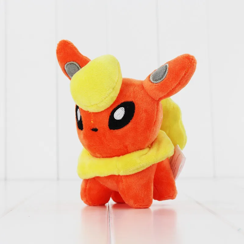 5 "14 см 8 шт./лот Umbreon Eevee Espeon Jolteon Вапореон Flareon Glaceon Leafeon Пикачу мягкого плюша Животные Q версия