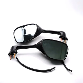 

Black For Suzuki GSXR600 GSXR750 2006-2011 GSXR1000 2005-2011 Motorcycle ABS LED Turn Signal Integrated Side Rearview Mirrors