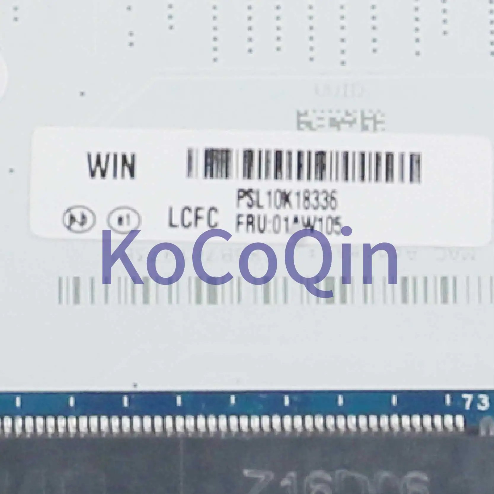 discount  KoCoQin Laptop motherboard For LENOVO ThinkPad E560 Mainboard 01HY628 01AW105 BE560 NM-A561 SR2EY