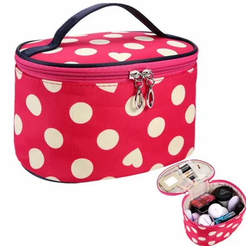 

QianQi 2019 Multifunction Travel Cosmetic Bag Women Makeup Bags Toiletries Organizer Waterproof Female Storage Make Up Cases