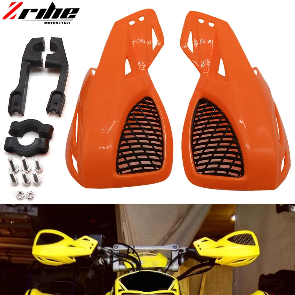 Goede Motorcycle Stuur Hand Guards 7 8 #039; #039;Handguard 22mm Accessoires opties Voor Suzuki KTM YAMAHA KAWASAKI HONDA DUCATI Triumph