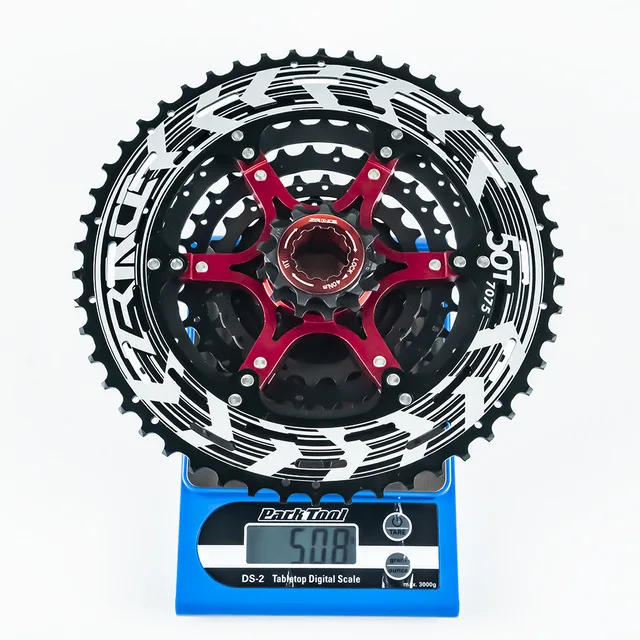 Zracing Alpha 10 скоростей легкая кассета 10 скоростей MTB велосипед freewheel 11-46 T/50 T-черный - Цвет: 10S 11-50T