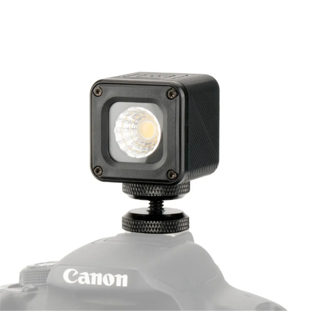 

Ulanzi L1 Waterproof Adjustable LED Video Light On Camera Studio Versatile Photo Lighting for Gopro Canon Nikon Camp Lights