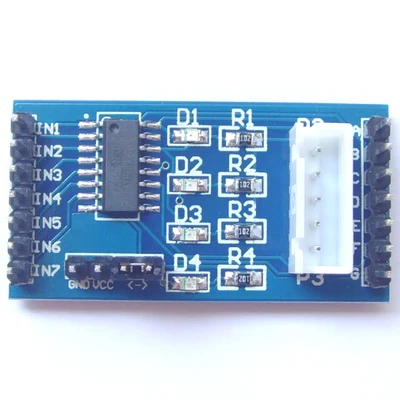 The new ULN2003 five line four phase stepper motor driver