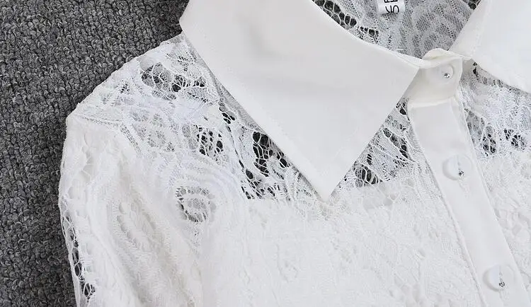 Блузка женская оверсайз с кружевным воротником|white blouse|white blouse fashionblouse fashion |