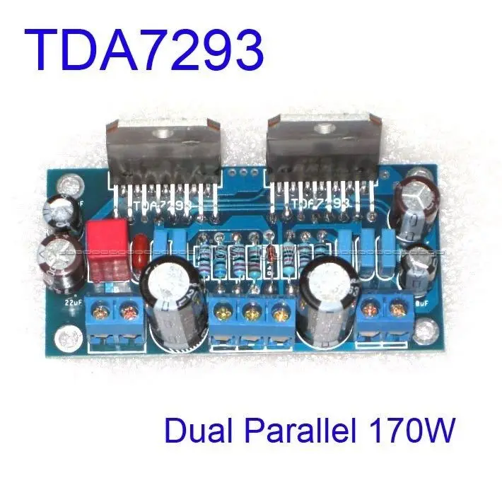 

Assembled TDA7293 Dual Parallel 170W BTL Mono Audio Power Amplifier AMP Board