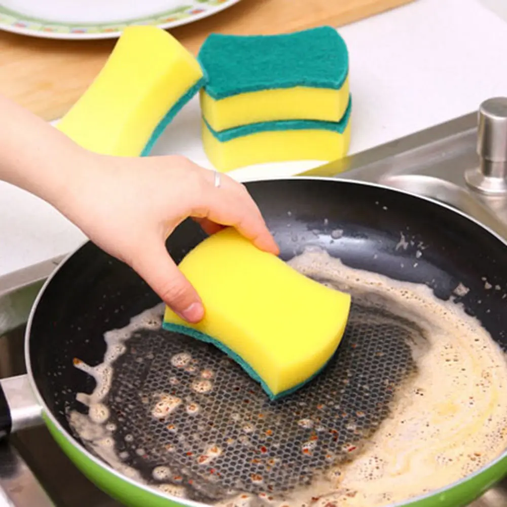 

5pcs Magic Sponge Brush Kitchen Home Washing Cleaning Cleaner Tool drop Shipping