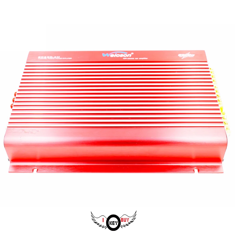 12V car power amplifier subwoofer high-power full-frequency 4-way 4-channel 4